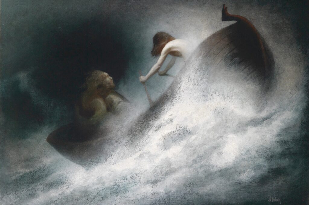 Karl Wilhelm Diefenbach: Der Rettung entgegen