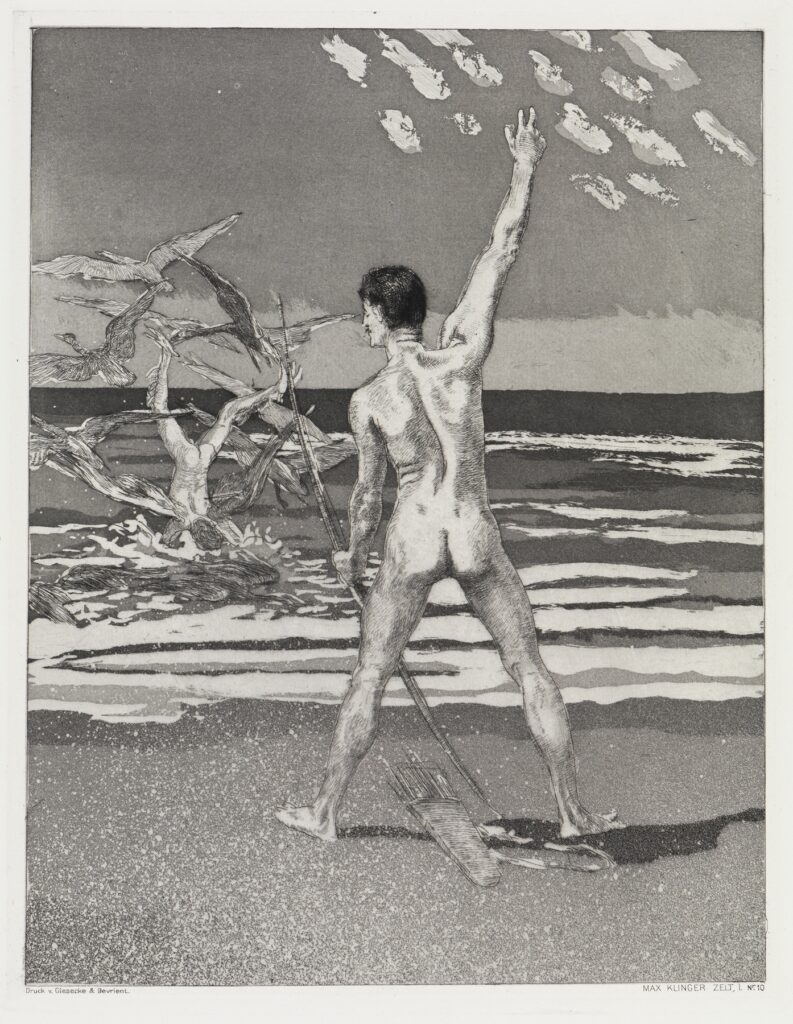 Max Klinger: Der Schuss