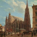 Rudolf von Alt: Ein Spaziergang durch Wien Rudolf von Alt: Der Stephansdom in Wien (1832)