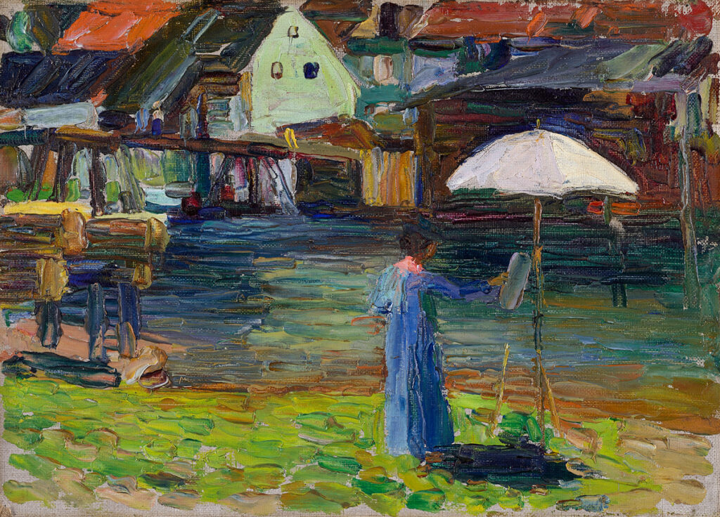 Kadinsky: Kallmünz – Gabriele Münter I