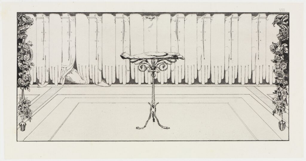 Max Klinger: Ruhe (Ein Handschuh, Opus VI, Blatt 8) (1893-1898)