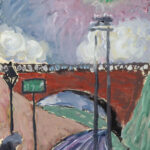 Der Große Bär: Werefkin in Ascona Marianne von Werefkin: Brücke bei Lausanne (Pont de Gergovie) (1917-18)