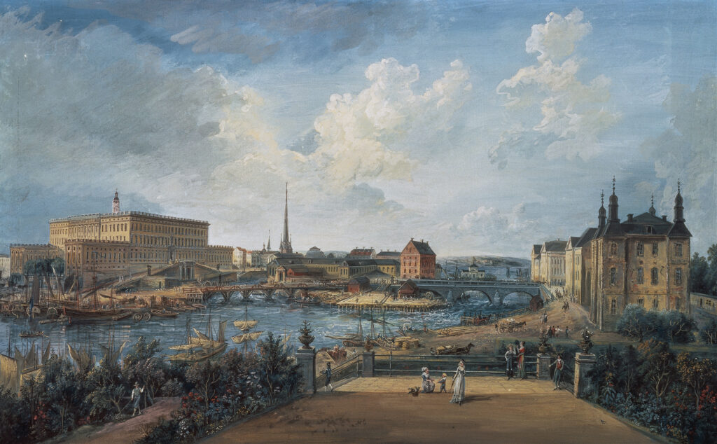 Blick auf Stockholm IV Elias Martin