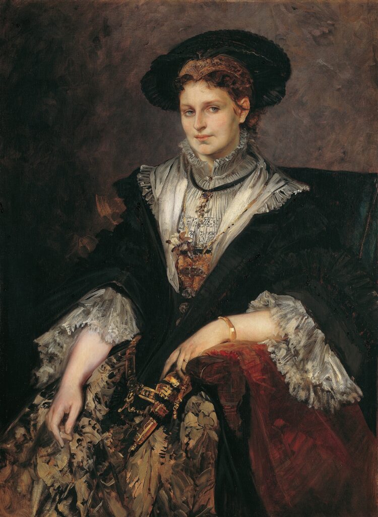 Hans Makart: Bertha von Piloty (1873)