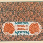 Kooman Moser: Gewebter Boden Belag Neptun (1901)