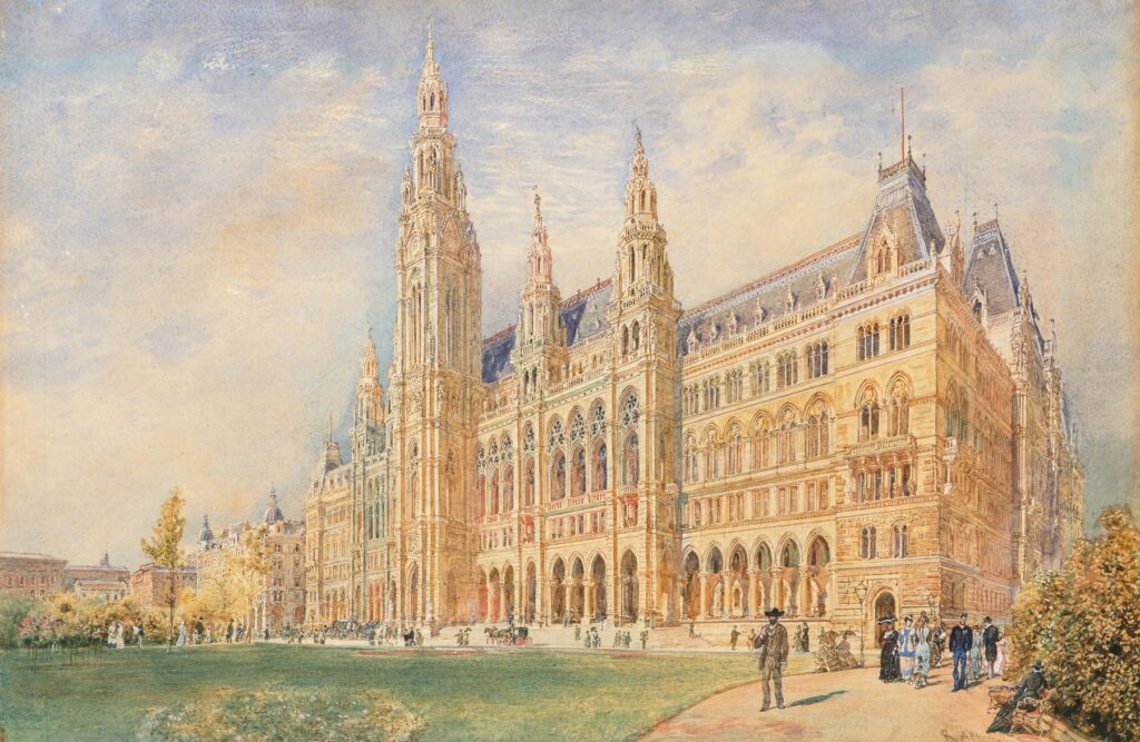 Wiener Rathaus und Rathausplatz
